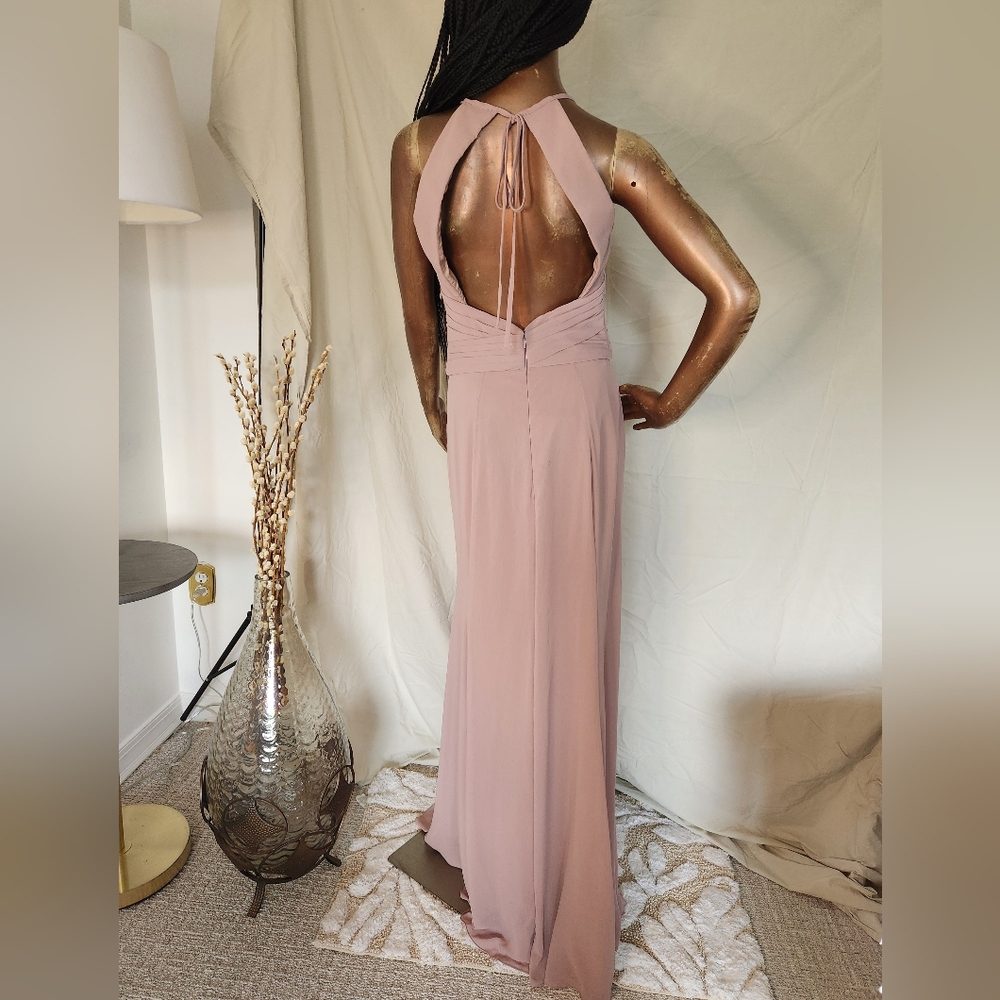 Wtoo Bridesmaid Dress Style 28305 Blush Pink - Picture 11 of 13
